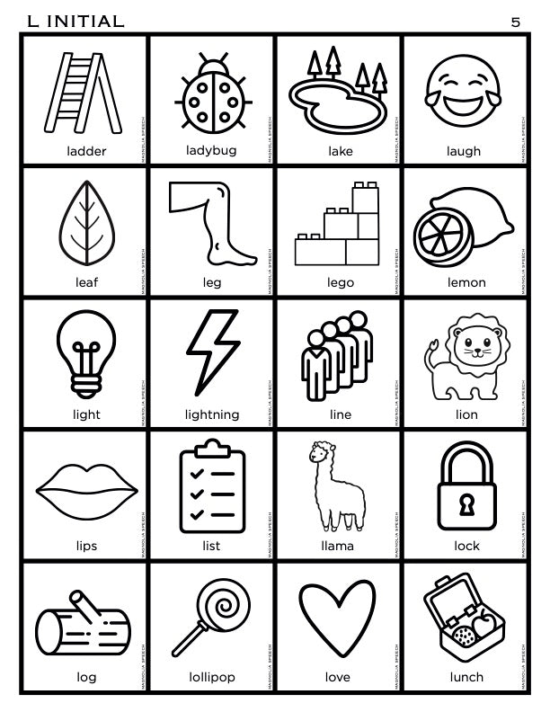 Articulation Cards