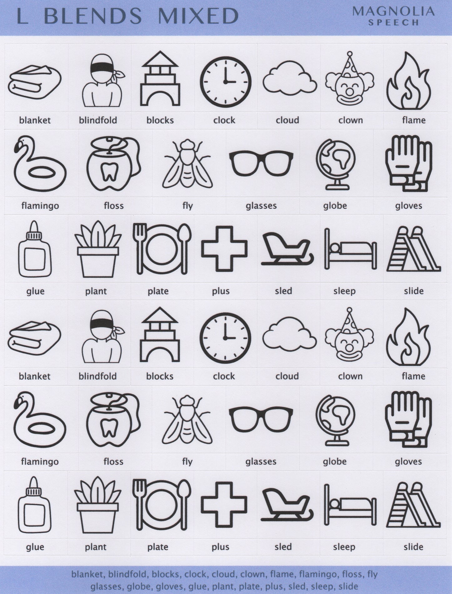 L Blends Mixed Bundle: Black & White