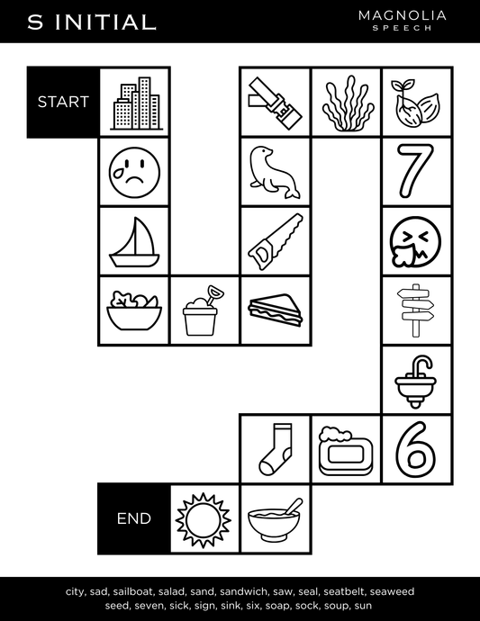 Board Games by Speech Sound