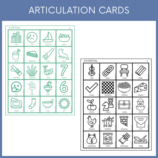 Articulation Cards