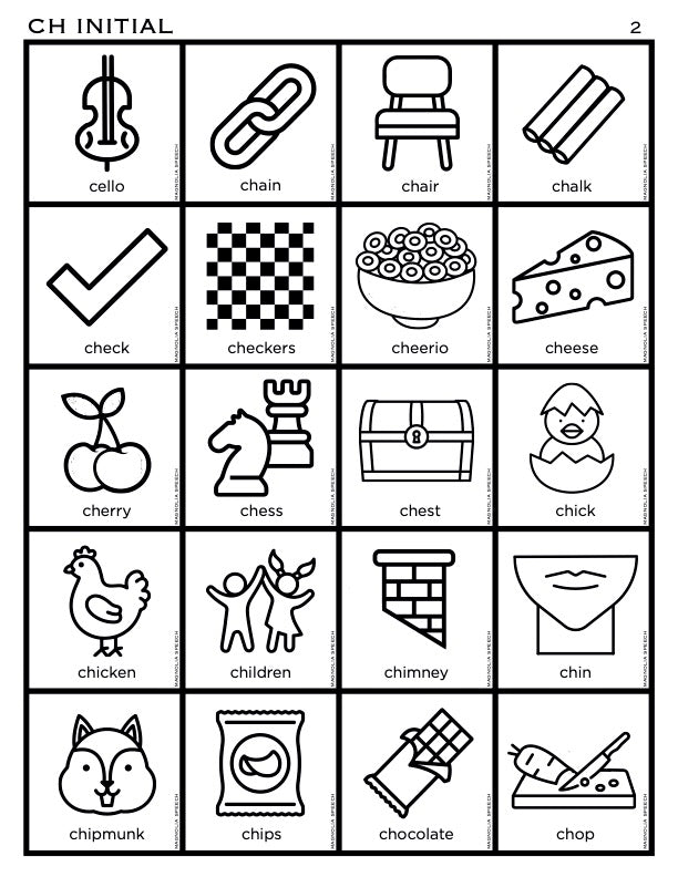 Articulation Cards