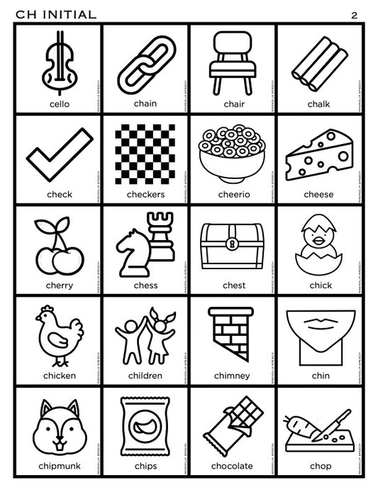 Articulation Cards