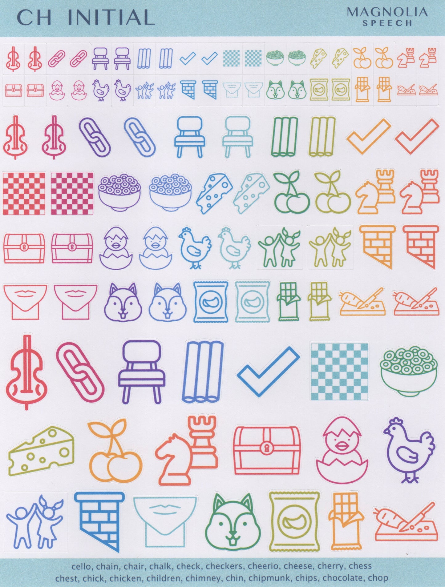 CH Initial Bundle: All Sticker Sheets