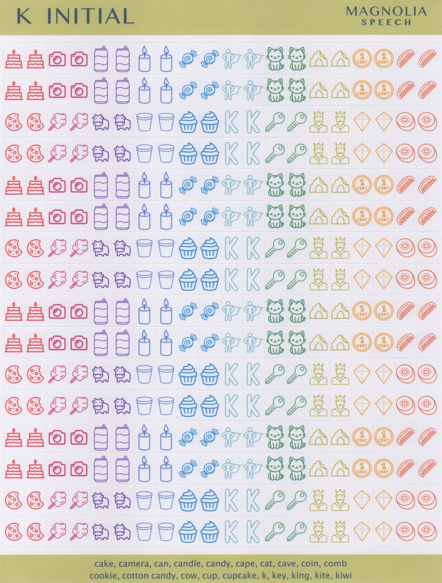 K Initial Bundle: Rainbow