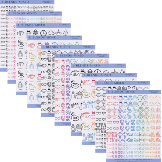 L Blends Mixed Bundle: All Sticker Sheets