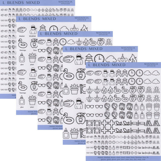 L Blends Mixed Bundle: Black & White