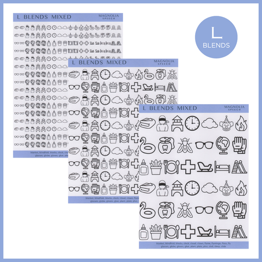 L Blends Mixed Bundle: Black & White