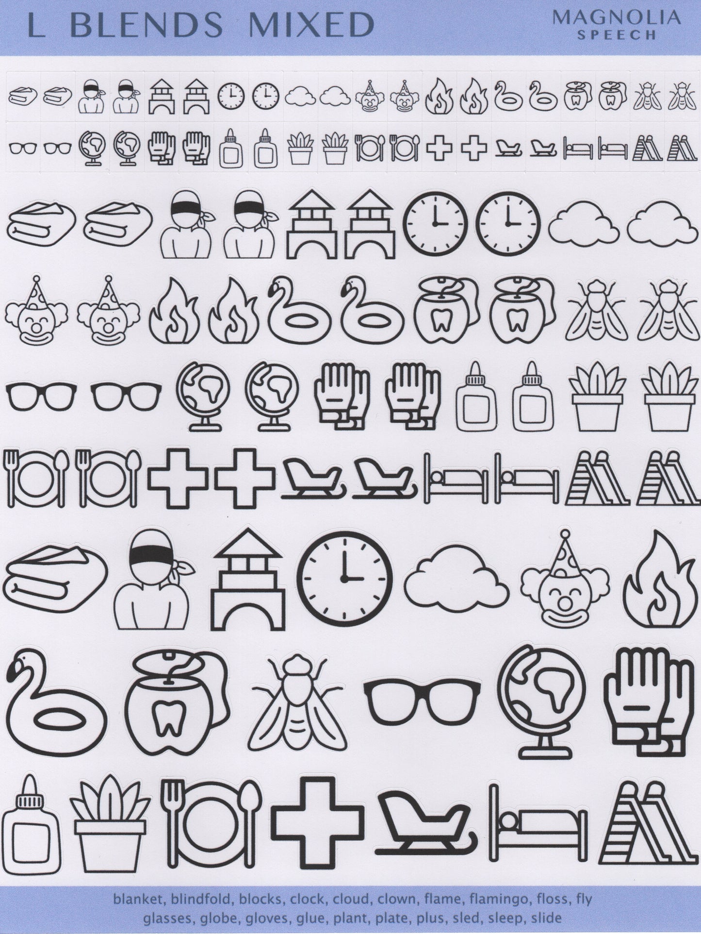 L Blends Mixed Bundle: All Sticker Sheets
