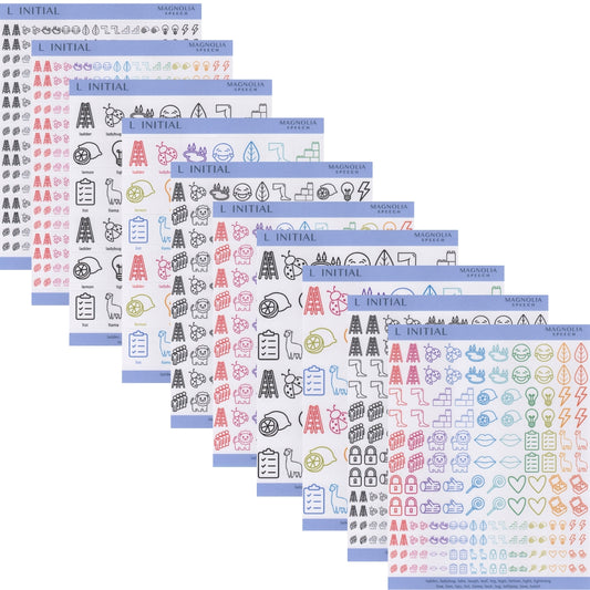 L Initial Bundle: All Sticker Sheets