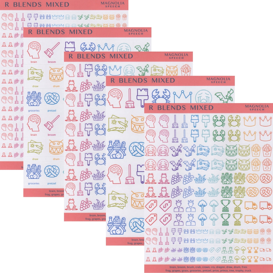 R Blends Mixed Bundle: Rainbow