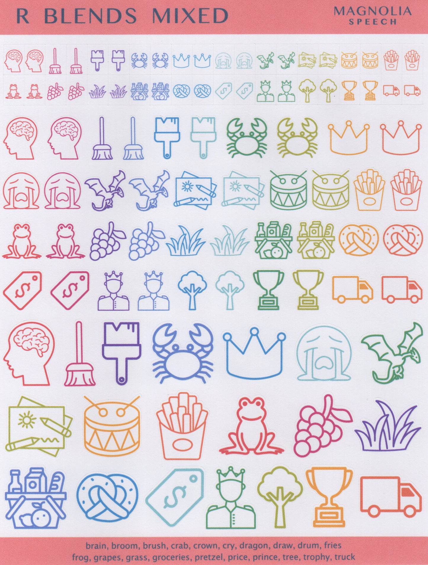 R Blends Mixed Bundle: All Sticker Sheets