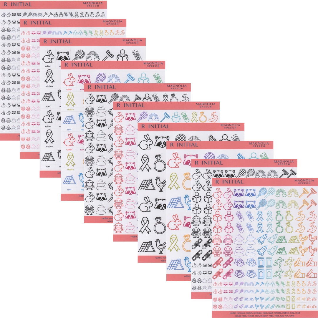 R Initial Bundle: All Sticker Sheets