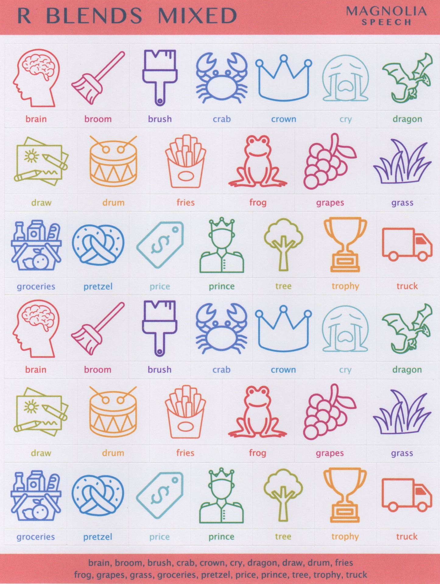 R Blends Mixed Bundle: All Sticker Sheets