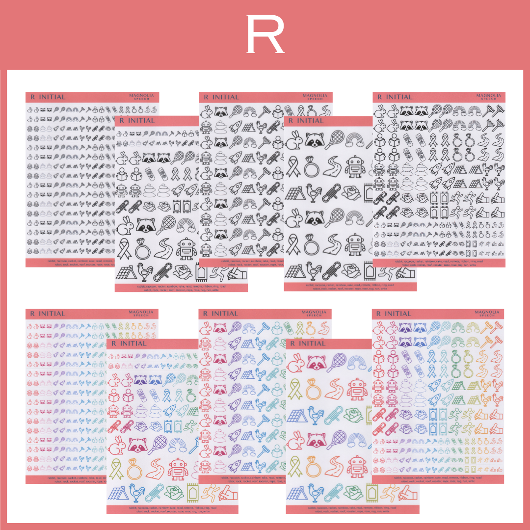 R Initial Bundle: All Sticker Sheets