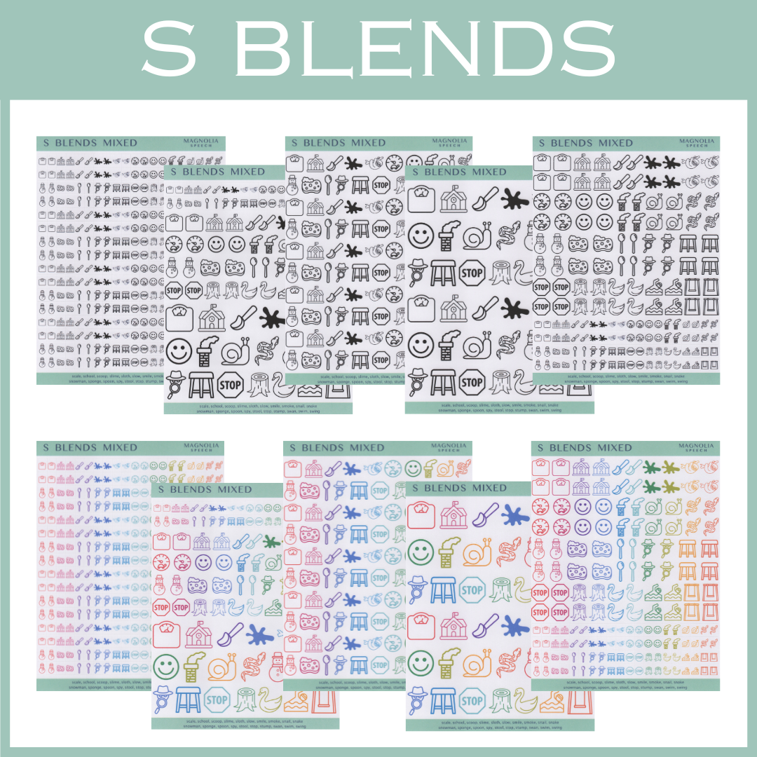 S Blends Mixed Bundle: All Sticker Sheets