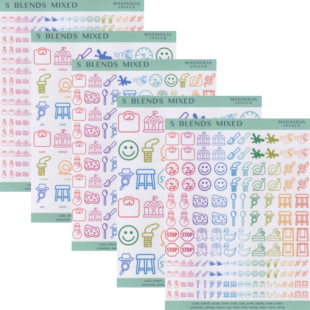 S Blends Mixed Bundle: Rainbow