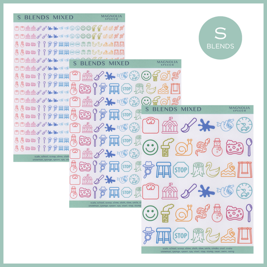 S Blends Mixed Bundle: Rainbow