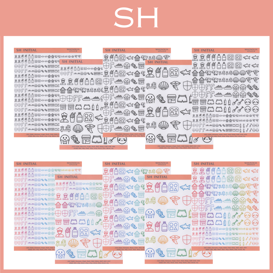 SH Initial Bundle: All Sticker Sheets