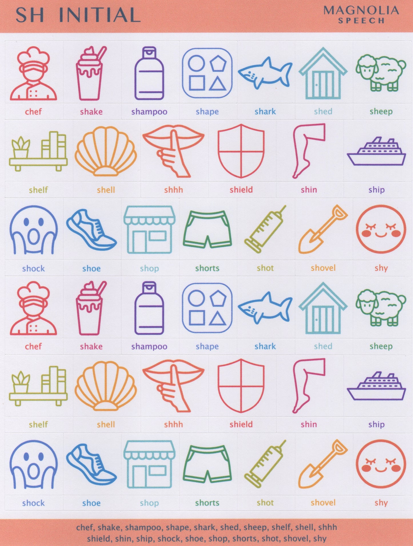 SH Initial Bundle: All Sticker Sheets