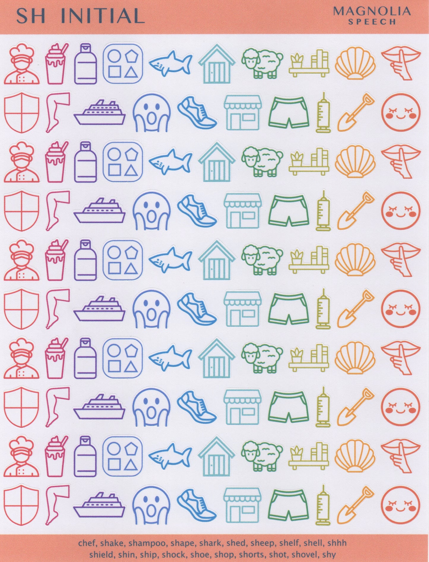 SH Initial Bundle: All Sticker Sheets