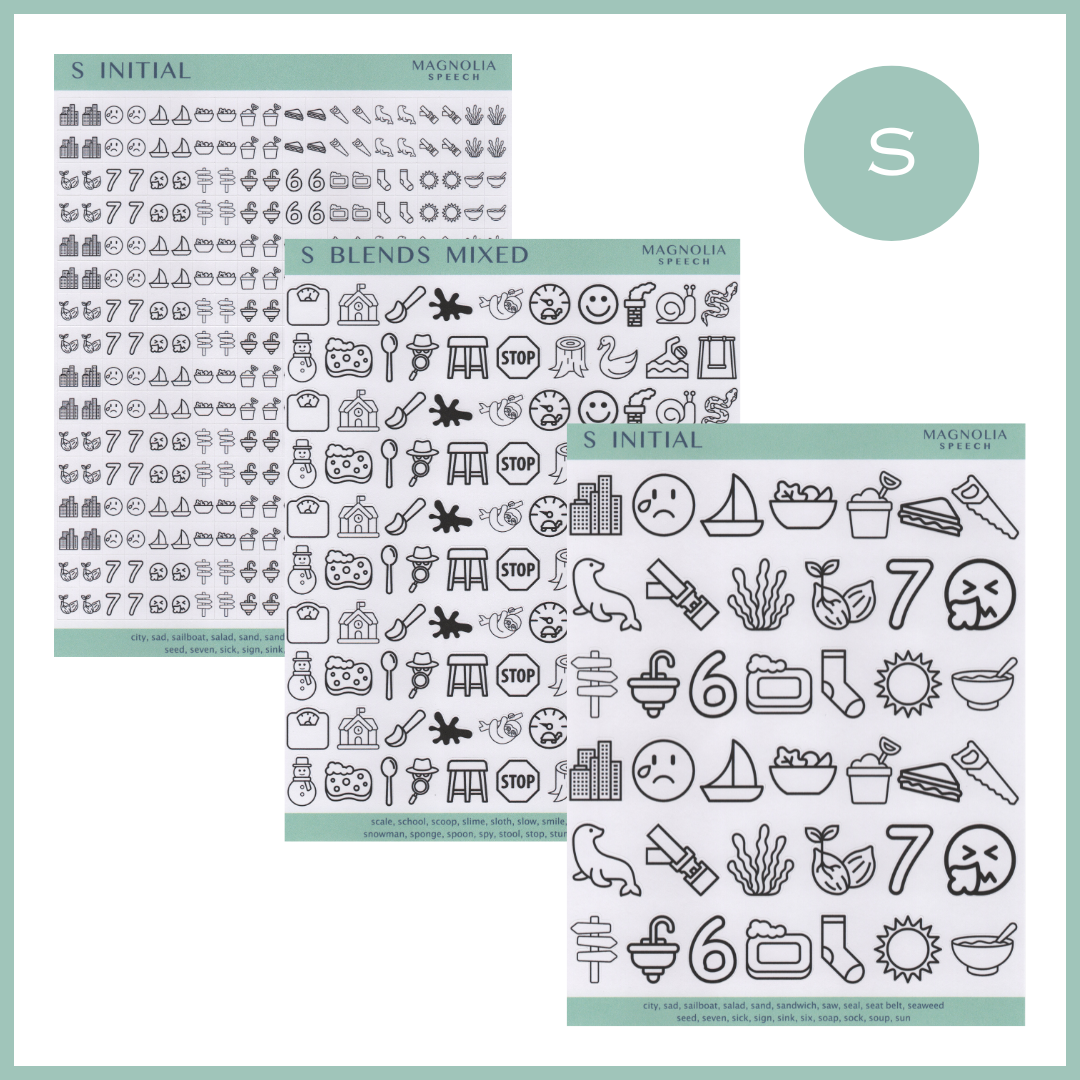 S Initial Bundle: Black & White
