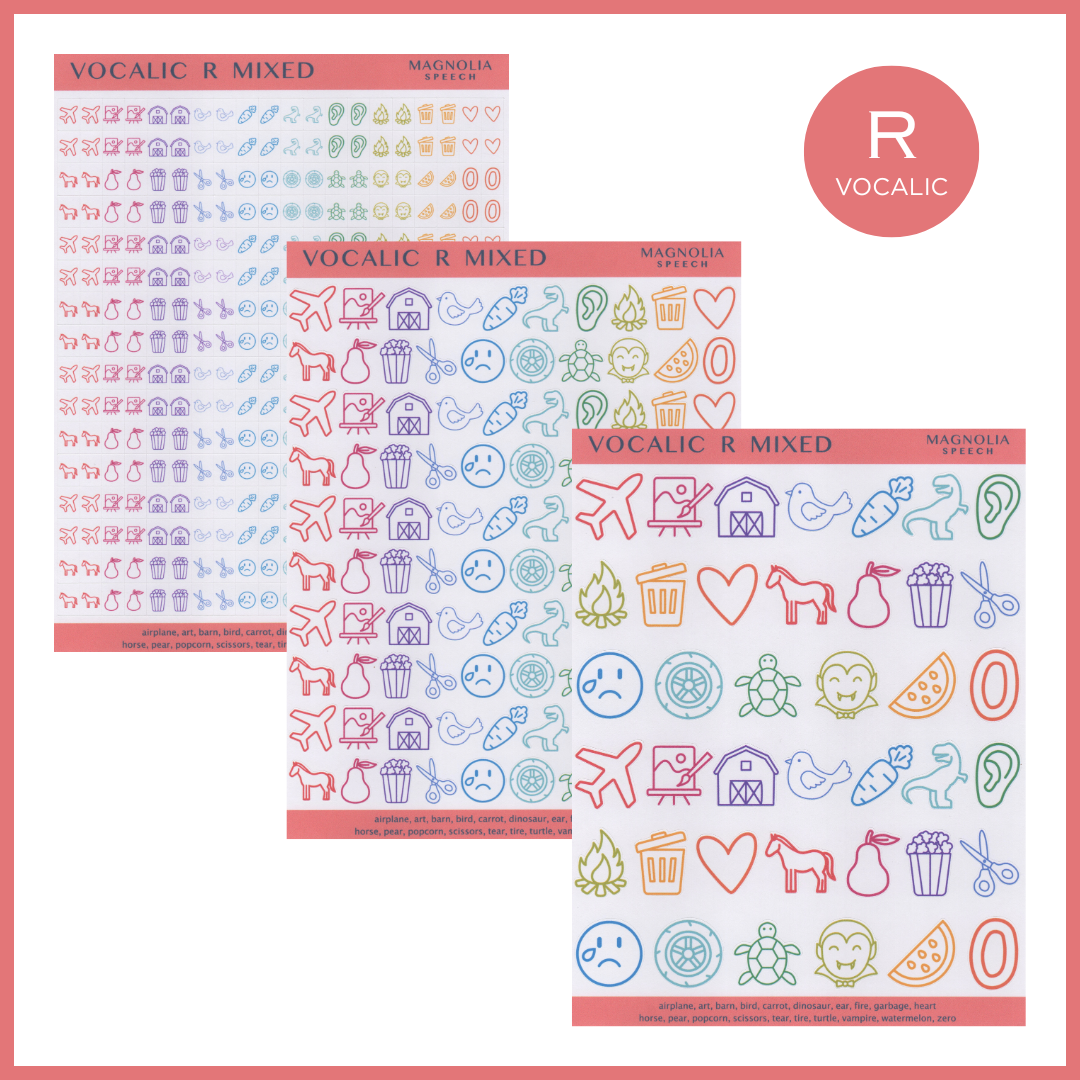 R Vocalic Mixed Bundle: Rainbow